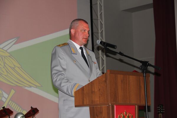 Начальник Погрануправления ФСБ РФ в Южной Осетии генерал-майор Валерий Меркурьев - Sputnik Южная Осетия