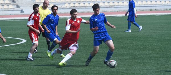 Футбольный матч в Цхинвале Футбольный матч в Цхинвале - Sputnik Южная Осетия