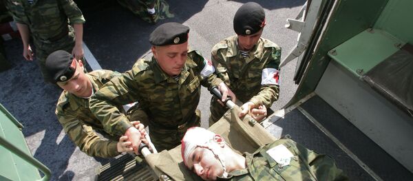 Передвижной комплекс оказания медицинской помощи Передвижной комплекс оказания медицинской помощи - Sputnik Южная Осетия