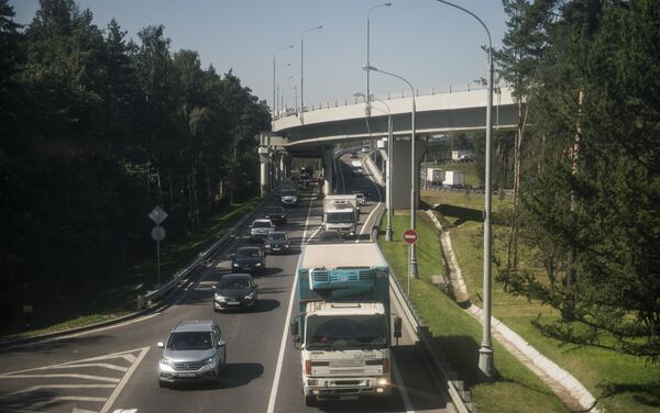 Транспортная развязка МКАД и Волгоградского проспекта - Sputnik Южная Осетия