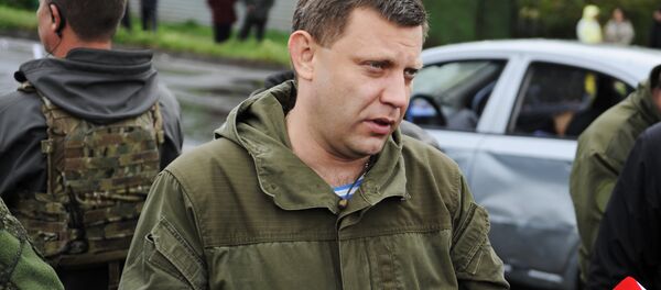 Глава Донецкой народной республики Александр Захарченко Глава Донецкой народной республики Александр Захарченко - Sputnik Южная Осетия