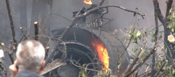 Спасатели отправились на место крушения Су-27 в Подмосковье - Sputnik Южная Осетия