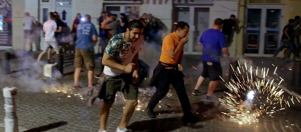 Ночные беспорядки в Марселе Ночные беспорядки в Марселе - Sputnik Южная Осетия