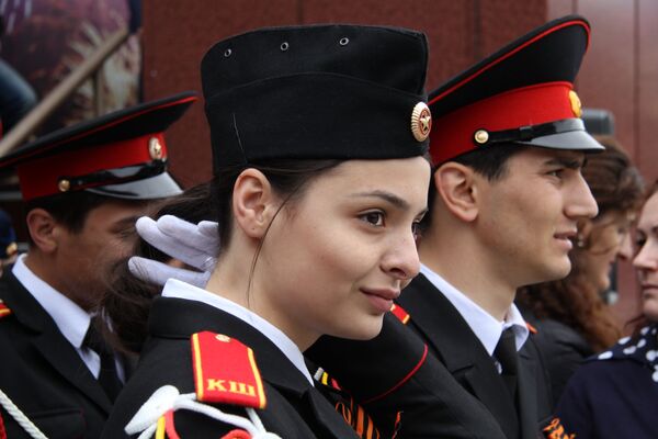Воспитанники цхинвальской кадетской школы - Sputnik Южная Осетия