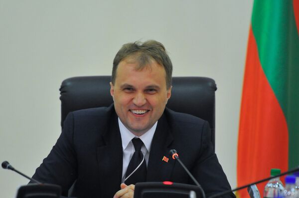 Президент Приднестровской Молдавской Республики Евгений Шевчук - Sputnik Южная Осетия