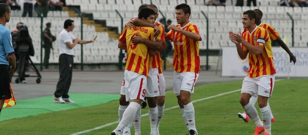 Футбол. РФПЛ. Матч Алания (Владикавказ) - Спартак (Москва) Футбол. РФПЛ. Матч Алания (Владикавказ) - Спартак (Москва) - Sputnik Южная Осетия