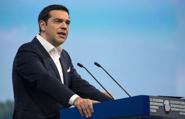 Премьер-министр Греции Алексис Ципрас - Sputnik Южная Осетия