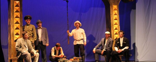 Госдрамтеатр Южной Осетии готовится к открытию 85-го театрального сезона. Госдрамтеатр Южной Осетии готовится к открытию 85-го театрального сезона. - Sputnik Южная Осетия