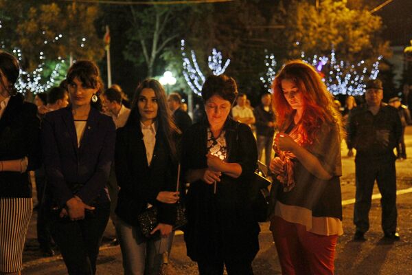 Свеча памяти в Южной Осетии - Sputnik Южная Осетия