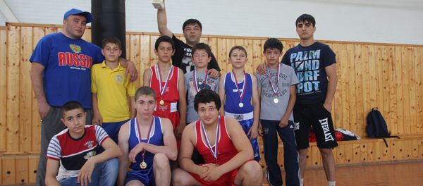 Победители турнира имени Давида Айрапетяна - Sputnik Южная Осетия