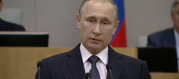 Путин назвал исторический итог работы Госдумы шестого созыва Путин назвал исторический итог работы Госдумы шестого созыва - Sputnik Южная Осетия