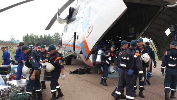Поиск пропавшего в Иркутской области самолета Ил-76 МЧС России - Sputnik Южная Осетия