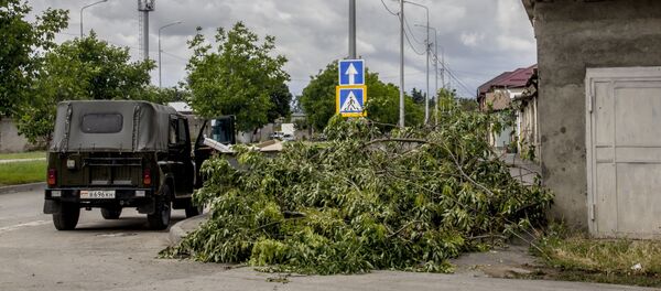 Крышу снесло ветром - Sputnik Южная Осетия
