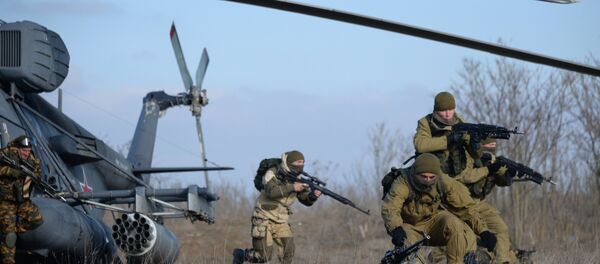 Учения мотострелковых войск на полигоне Серноводский - Sputnik Южная Осетия