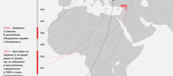 Хроника перемещений террориста Ахмеда Чатаева - Sputnik Южная Осетия