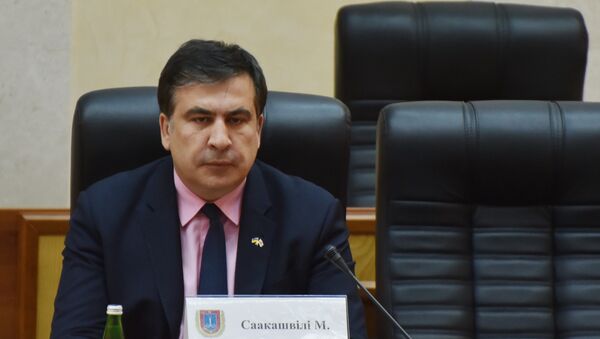 Президент Украины П.Порошенко назначил М.Саакашвили главой Одесской области - Sputnik Хуссар Ирыстон