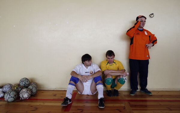 Футболисты с ограниченными физическими возможностями - Sputnik Южная Осетия