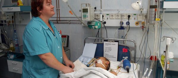 Детская реанимация Детская реанимация - Sputnik Южная Осетия