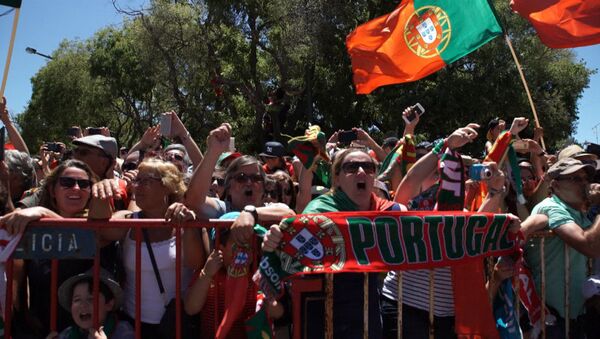 Португальцы встретили чемпионов Евро-2016 в Лиссабоне - Sputnik Южная Осетия