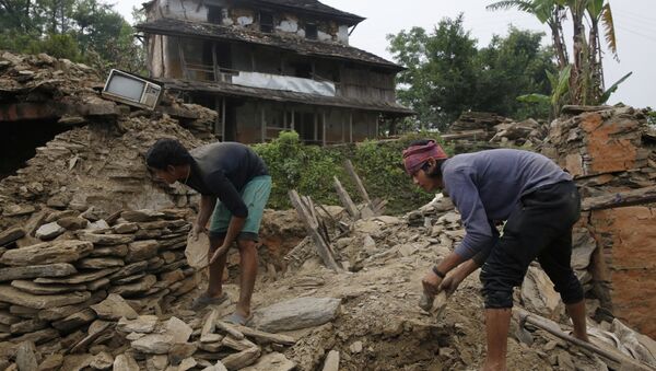 Последствия землетрясения в Непале - Sputnik Южная Осетия