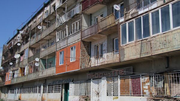 Аварийное жилье на южной окраине Цхинвале - Sputnik Южная Осетия