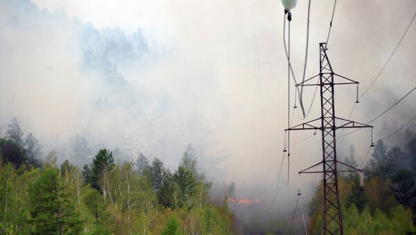 Лесной пожар - Sputnik Южная Осетия