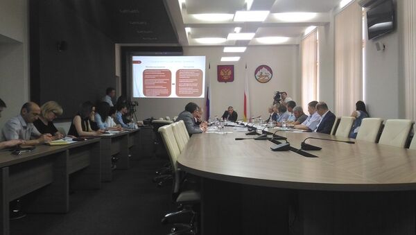 Заседание совета по экономике, инновациям и конкурентной политике - Sputnik Южная Осетия