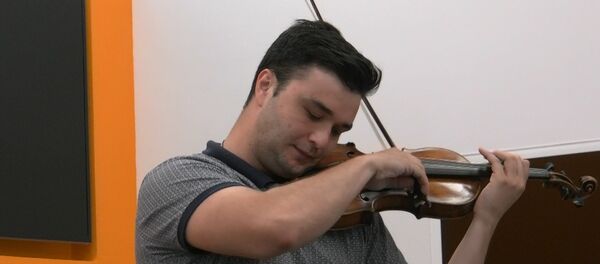 Скърипкæдзæгъдæг Тадтаты Григорий ауагъта чысыл концерт Sputnik-ы Скърипкæдзæгъдæг Тадтаты Григорий ауагъта чысыл концерт Sputnik-ы - Sputnik Хуссар Ирыстон