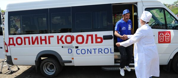 Допинг-контроль перед соревнованиями в Ростовской области. Допинг-контроль перед соревнованиями в Ростовской области. - Sputnik Южная Осетия