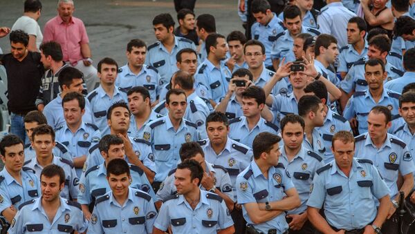 Турецкие полицейские, архивное фото - Sputnik Южная Осетия
