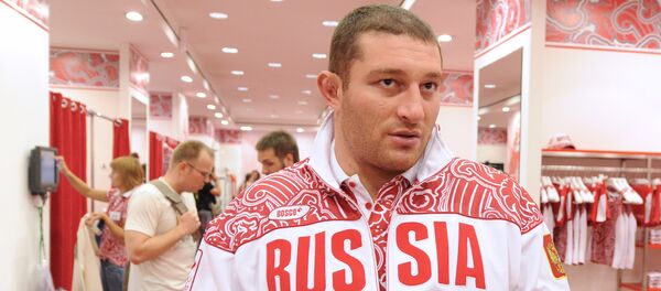 Член сборной России по греко-римской борьбе Хасан Бароев Член сборной России по греко-римской борьбе Хасан Бароев - Sputnik Хуссар Ирыстон