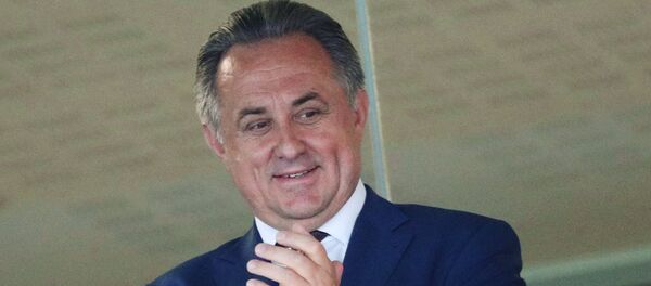 Министр спорта РФ и глава РФС Виталий Мутко Министр спорта РФ и глава РФС Виталий Мутко - Sputnik Южная Осетия