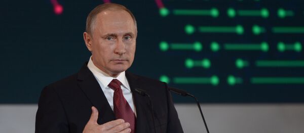 Президент РФ В. Путин Президент РФ В. Путин - Sputnik Южная Осетия