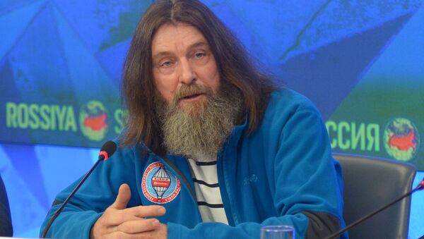 Пресс-конференция о кругосветном полете Федора Конюхова - Sputnik Южная Осетия