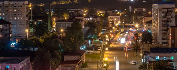 Ночной Цхинвал Ночной Цхинвал - Sputnik Южная Осетия