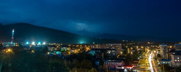 Ночной Цхинвал - Sputnik Южная Осетия