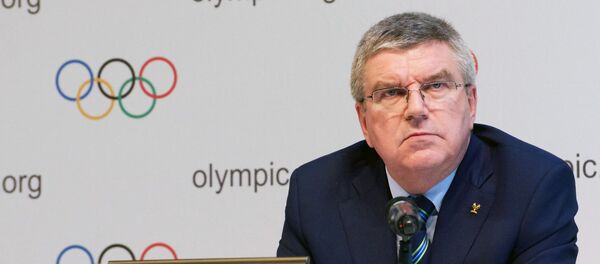 Президент Международного олимпийского комитета Томас Бах Президент Международного олимпийского комитета Томас Бах - Sputnik Южная Осетия