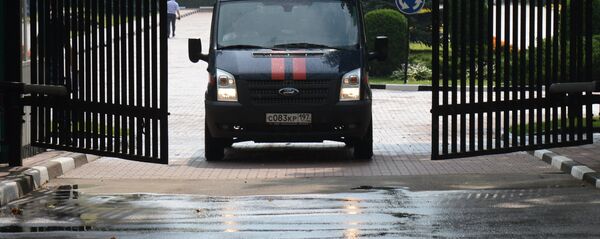 Автомобиль Следственного комитета РФ. Автомобиль Следственного комитета РФ. - Sputnik Южная Осетия