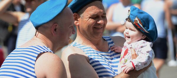 Празднование дня ВДВ Празднование дня ВДВ - Sputnik Южная Осетия