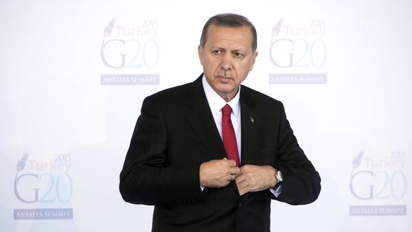 Президент Турции Тайип Эрдоган - Sputnik Южная Осетия