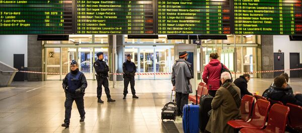 Усиление мер безопасности в Брюсселе Усиление мер безопасности в Брюсселе - Sputnik Южная Осетия