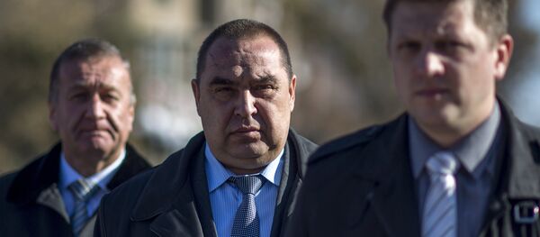 Глава Луганской народной республики Игорь Плотницкий Глава Луганской народной республики Игорь Плотницкий - Sputnik Южная Осетия