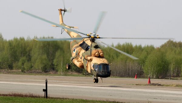 Демонстрация вертолета МИ-17 - Sputnik Южная Осетия