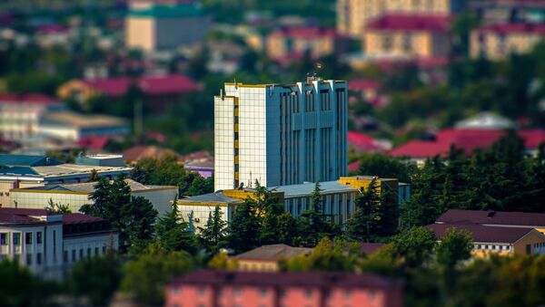Центр Цхинвала, комплекс правительственных зданий - Sputnik Южная Осетия