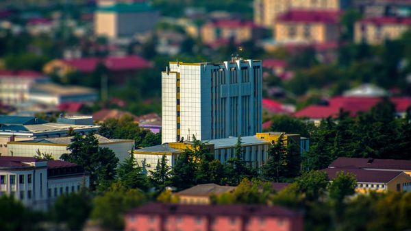 Город тилтшифт - Sputnik Южная Осетия