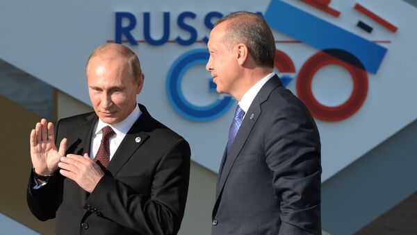 Церемония встречи В. Путиным участников саммита Группы двадцати - Sputnik Южная Осетия