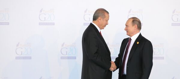 Президент РФ В.Путин принимает участие в саммите G20 в Турции - Sputnik Южная Осетия