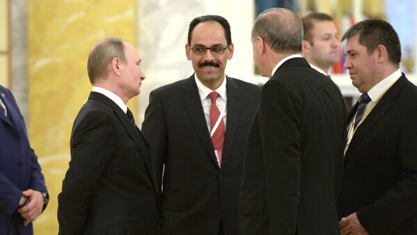 Встреча президентов России и Турции В. Путина и Р. Эрдогана в Санкт-Петербурге - Sputnik Южная Осетия