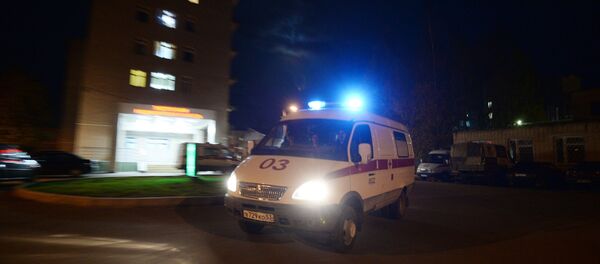 Работа бригады скорой помощи Работа бригады скорой помощи - Sputnik Южная Осетия