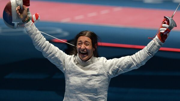 Яна Егорян после полуфинального поединка против команды США - Sputnik Южная Осетия